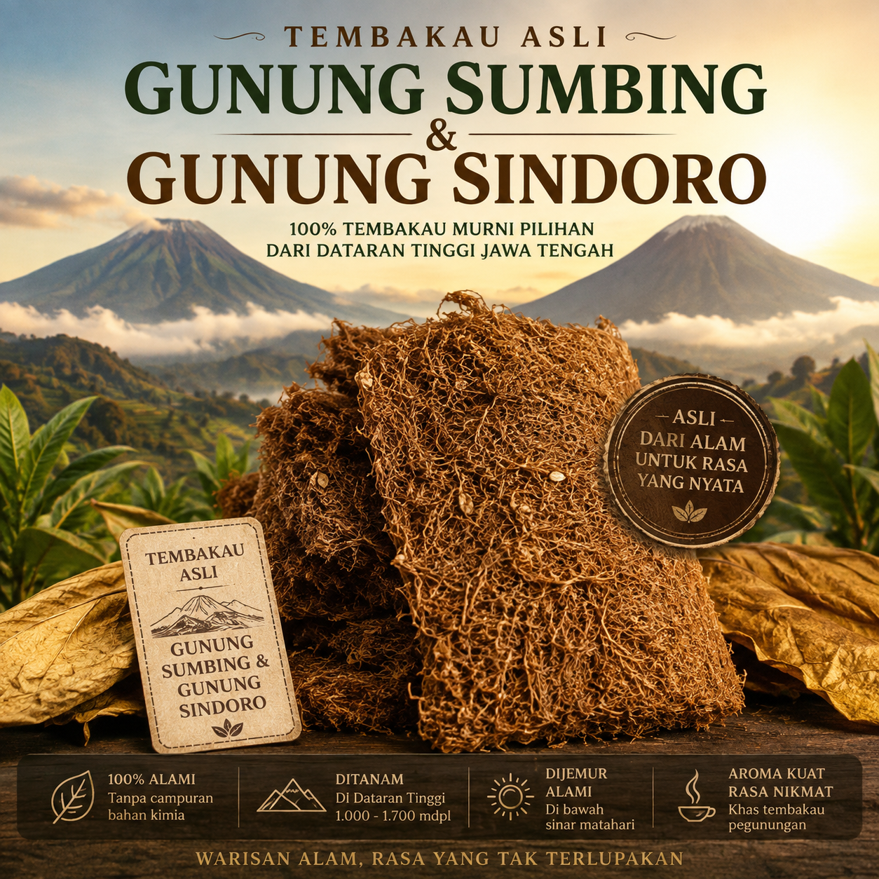 Tembakau Sumbing Sindoro